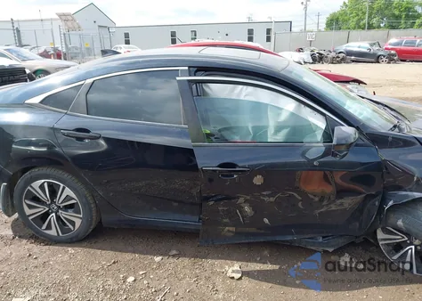 2017 Honda Civic Ex-T из США, поврежденный, VIN 19XFC1F36HE018952